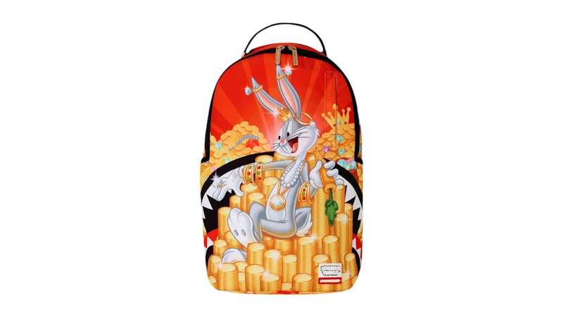 Sprayground Looney Tunes Bugs Billionaire DLXR Backpack Multicolor