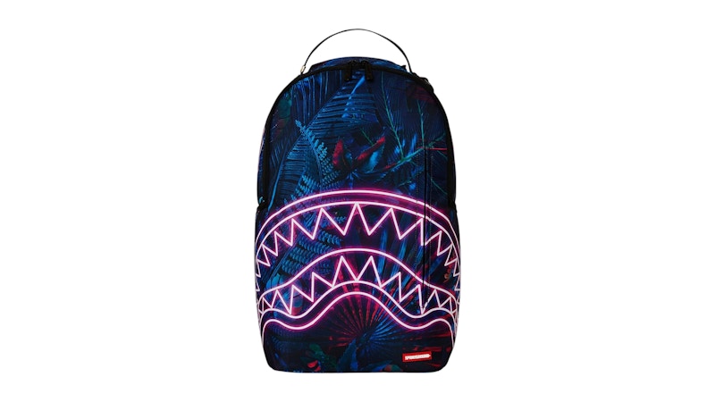 Sprayground Magenta Neon Jungle DLXR Backpack Multicolor