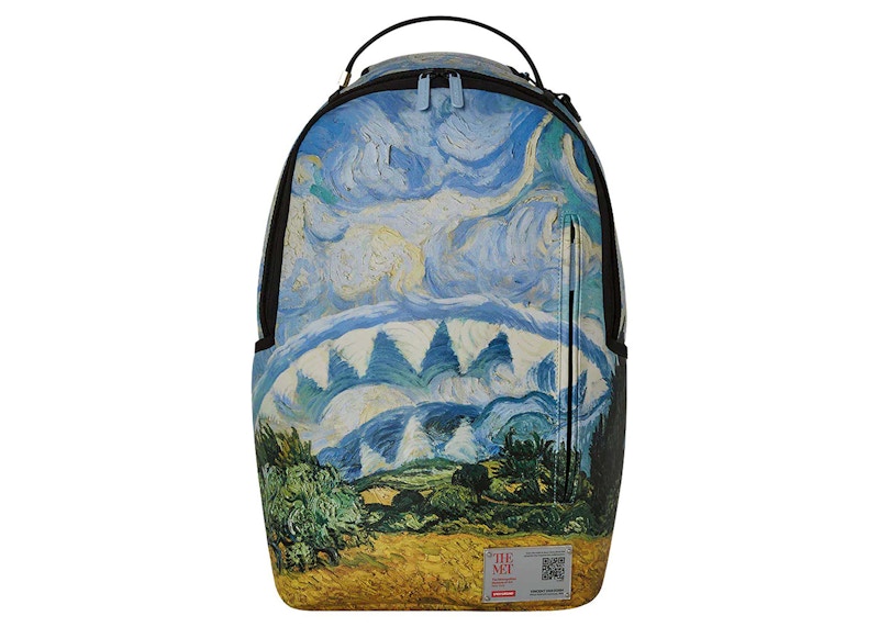 Sprayground Met Wheat Field Backpack Multicolor