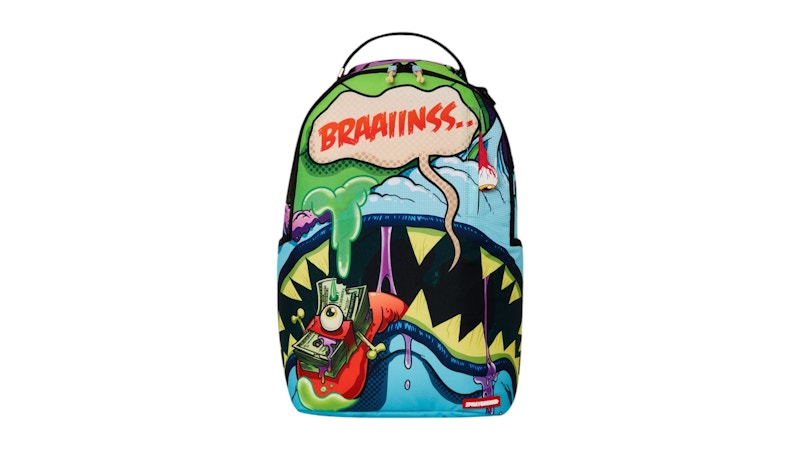 Sprayground Money Braaiinnss Backpack Multicolor