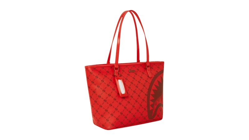 Sprayground Money Pattern Brick Tote Multicolor