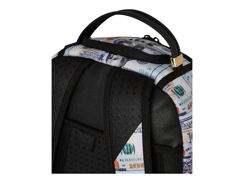 Sprayground Money Splat Backpack Backpack Purple White