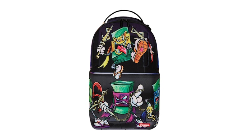 Sprayground Moneyboys Ninjaboys DLXR Backpack Multicolor