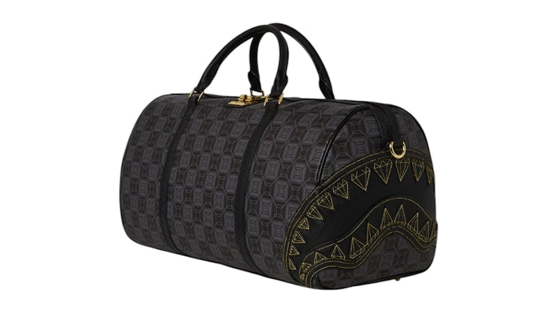 Sprayground Obsidian Stunner A.I.6 Sandflower Collab Duffle Multicolor