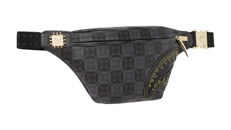 Sprayground Obsidian Stunner A.I.6 Sandflower Collab Savvy Crossbody Multicolor
