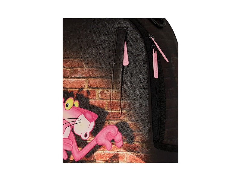 Sprayground Pink Panther Caught Sneaking DLXR Backpack Multicolor