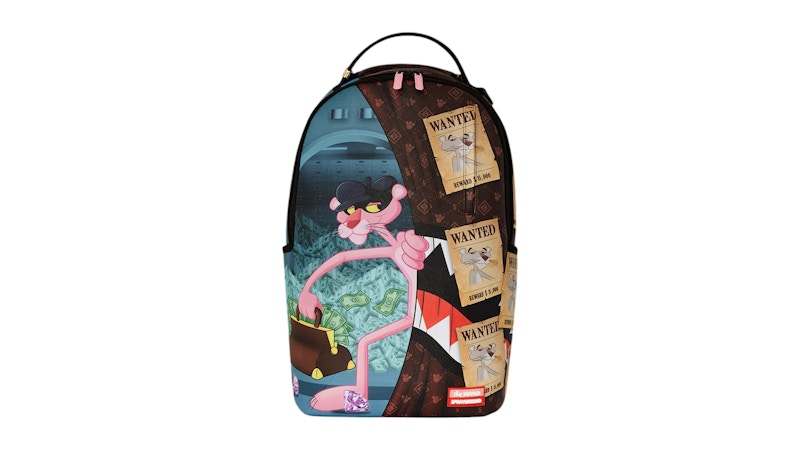 Sprayground Pink Panther Heist Getaway DLXV Backpack Multicolor