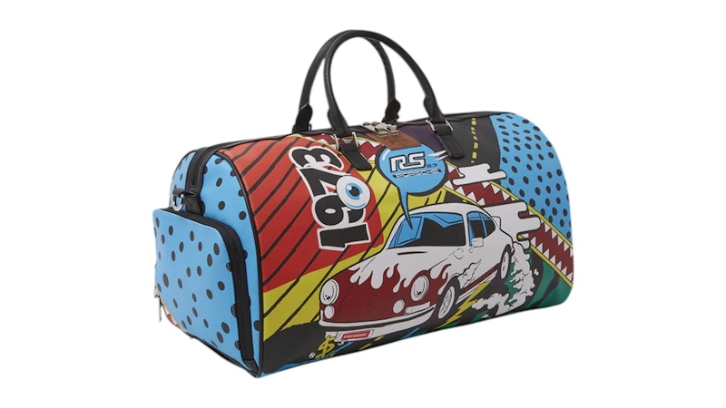 Sprayground Porsche 1972 Collab Duffle Multicolor