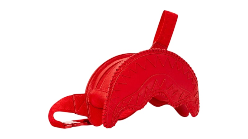 Sprayground Red Riviera Sharkmouth Crossbody Multicolor