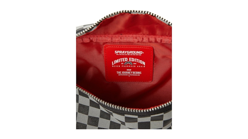 Sprayground Reflective Sharks In Paris Crossbody Multicolor