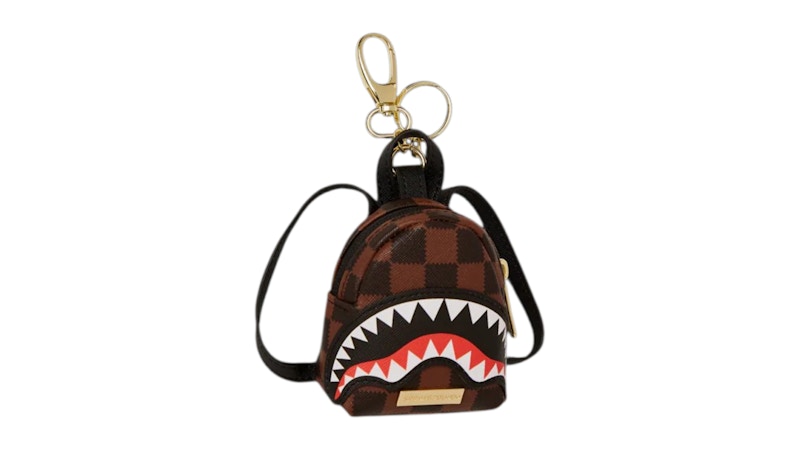 Sprayground Sawtooth Sharks In Paris Backpack Keychain Multicolor