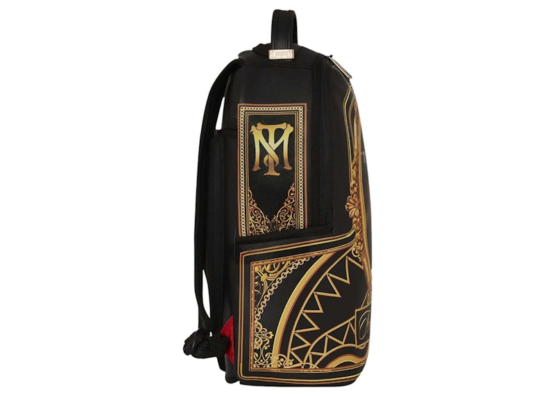 Sprayground Scarface I See Every Move Binoculars Tony Montana Backpack Black/Gold