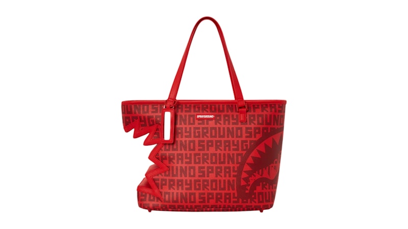 Sprayground Shark Bite Infared Tote Multicolor