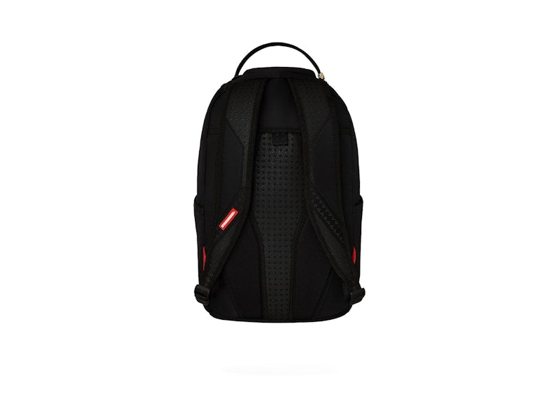 Sprayground Shark Central Nylon Backpack Black