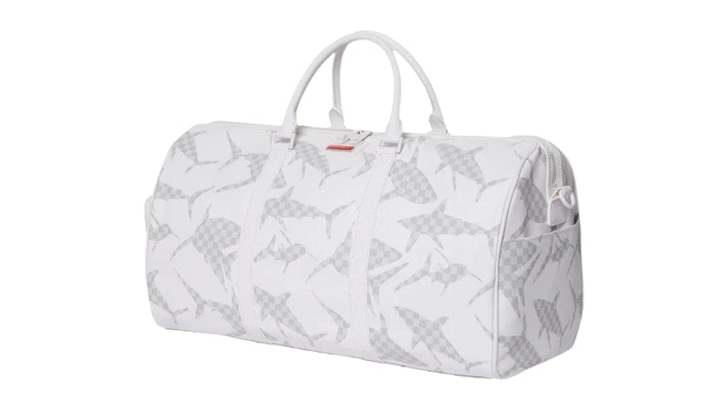 Sprayground Shark Check Duffle Multicolor