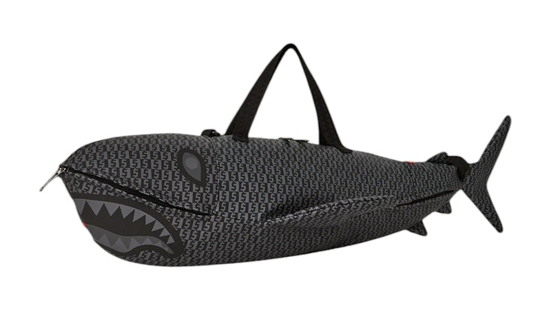 Sprayground Sharkfinity Stealth Pilot Shark Shape Duffle Multicolor