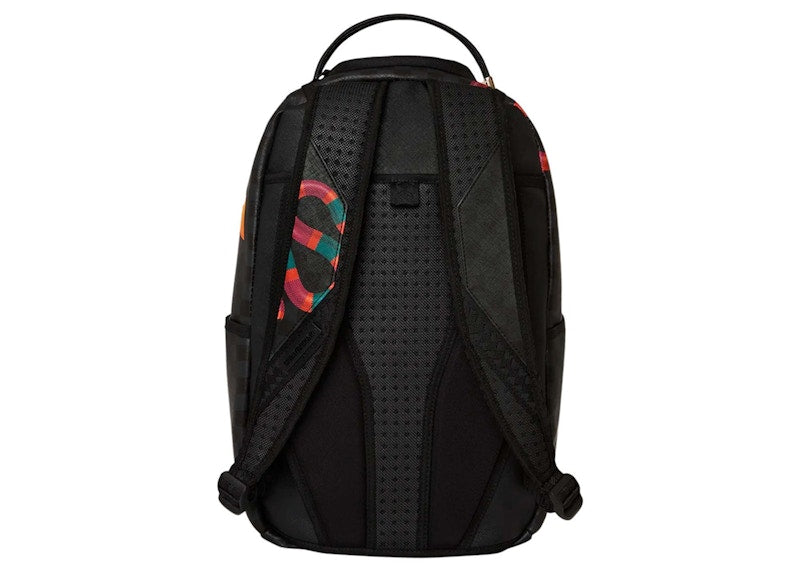 Sprayground Snake On A Bag Jardin D'Eden Backpack Black/Red