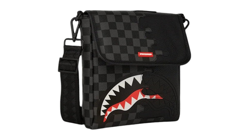 Sprayground Speed Shark Side Swipe Messenger Sling Bag Multicolor