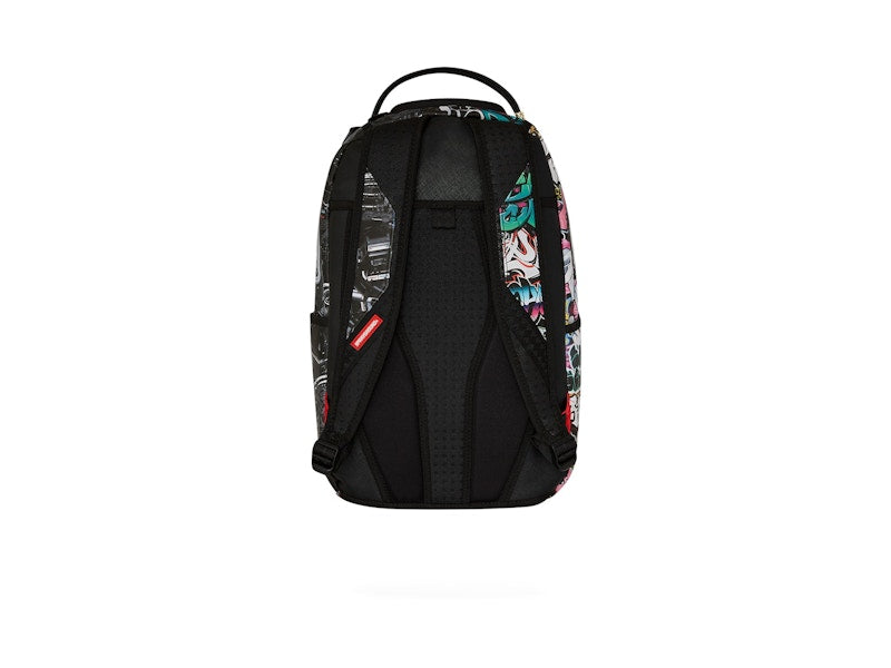 Sprayground Split Cybershark DLXSV Backpack Black