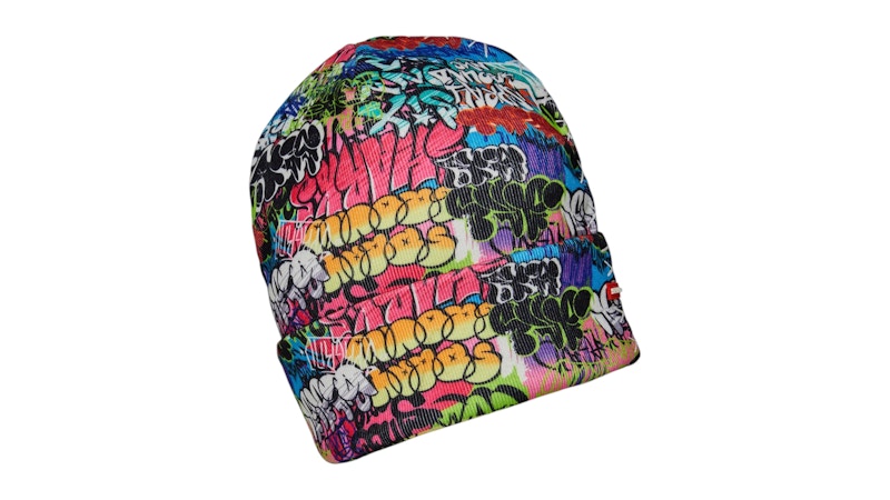 Sprayground Split Graff Beanie Multicolor