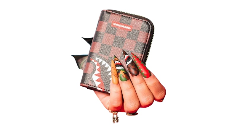Sprayground Split The Check Wallet Multicolor