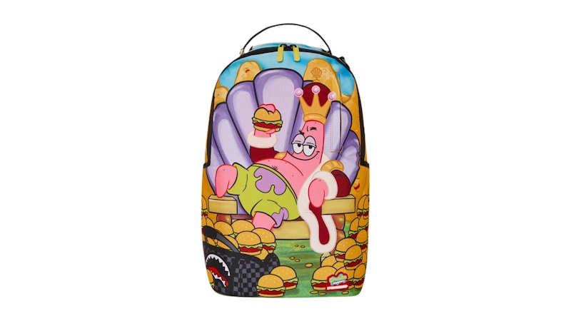 Sprayground Spongebob Krabby King Patrick Backpack Multicolor