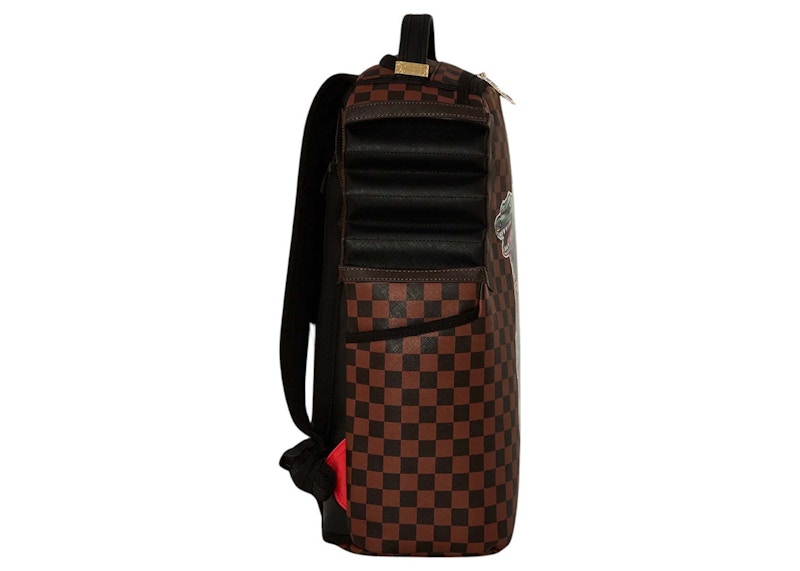 Sprayground Sprayzilla Side Bite (DLXV) Backpack Brown