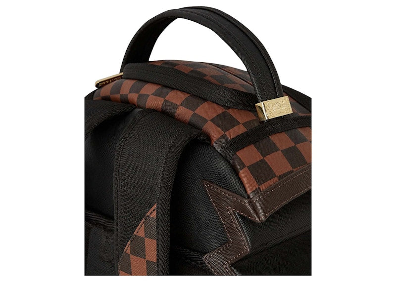 Sprayground Sprayzilla Side Bite (DLXV) Backpack Brown