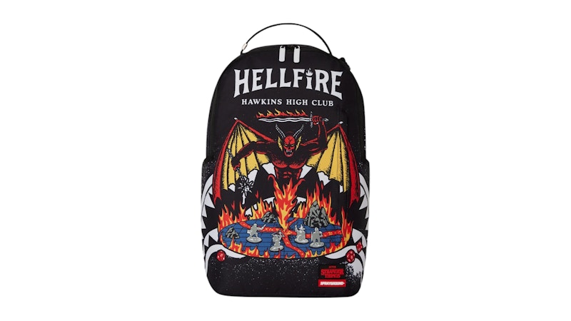 Sprayground Stranger Things Hellfire Backpack Multicolor