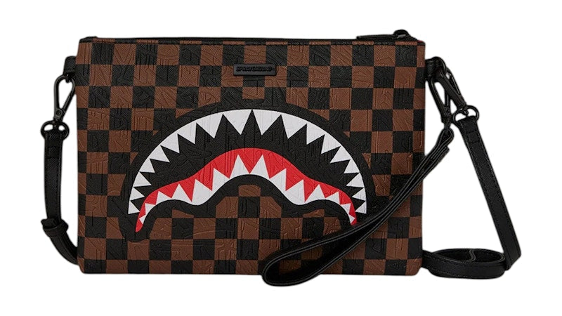 Sprayground The Private Jet Shark Club Crossover Clutch Bag Multicolor