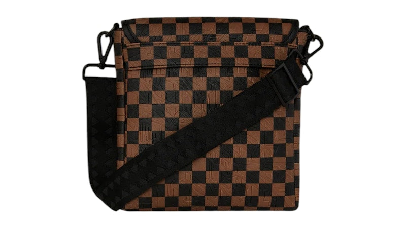 Sprayground The Private Jet Shark Club Messenger Sling Bag Multicolor