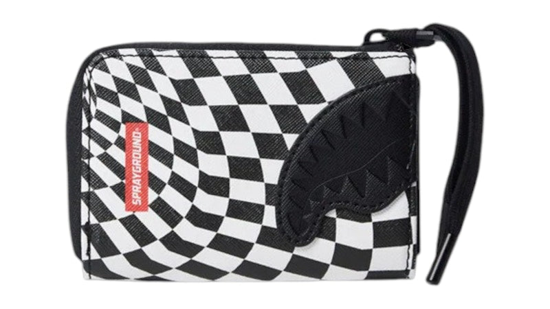 Sprayground Trippy Check Wallet Multicolor