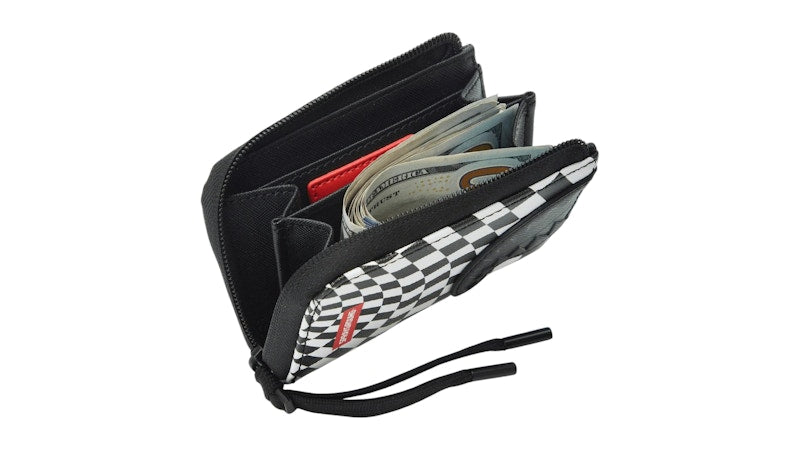 Sprayground Trippy Check Wallet Multicolor