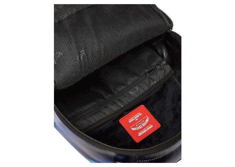 Sprayground Tye Check Sharkclub Electronica Backpack Multicolor