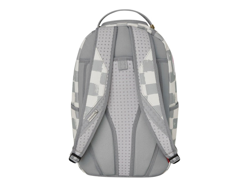 Sprayground Vanquish Cream Backpack Backpack Grey White