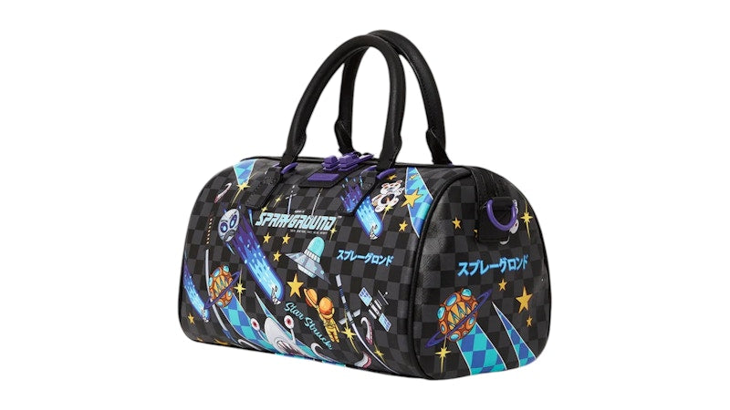 Sprayground Wtf Alien Invasion Mini Duffle Multicolor