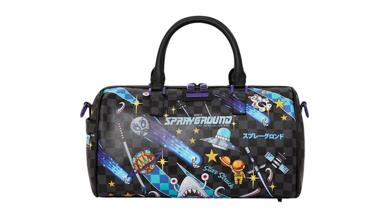 Sprayground Wtf Alien Invasion Mini Duffle Multicolor