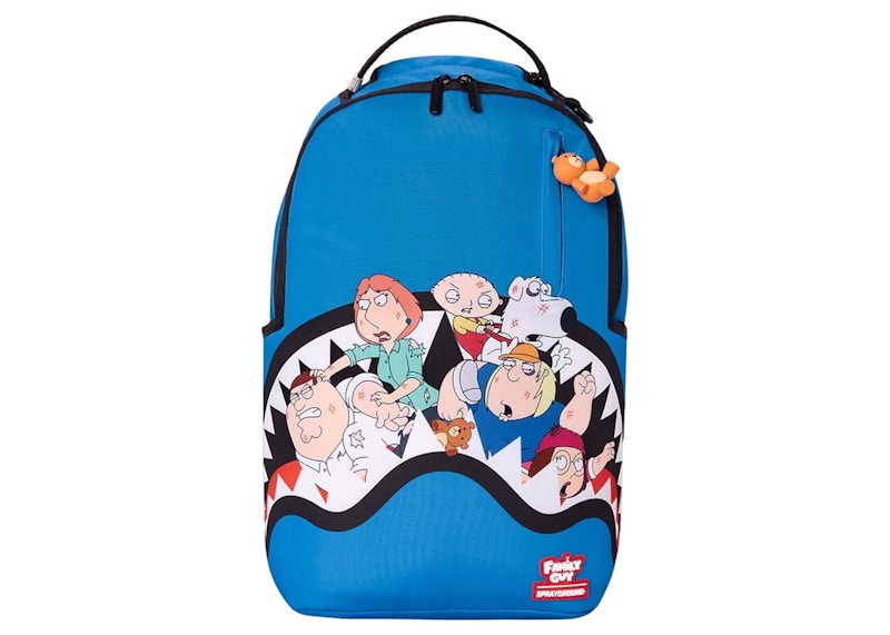 Sprayground x Family Guy Bruiser (DLXSR) Backpack Blue