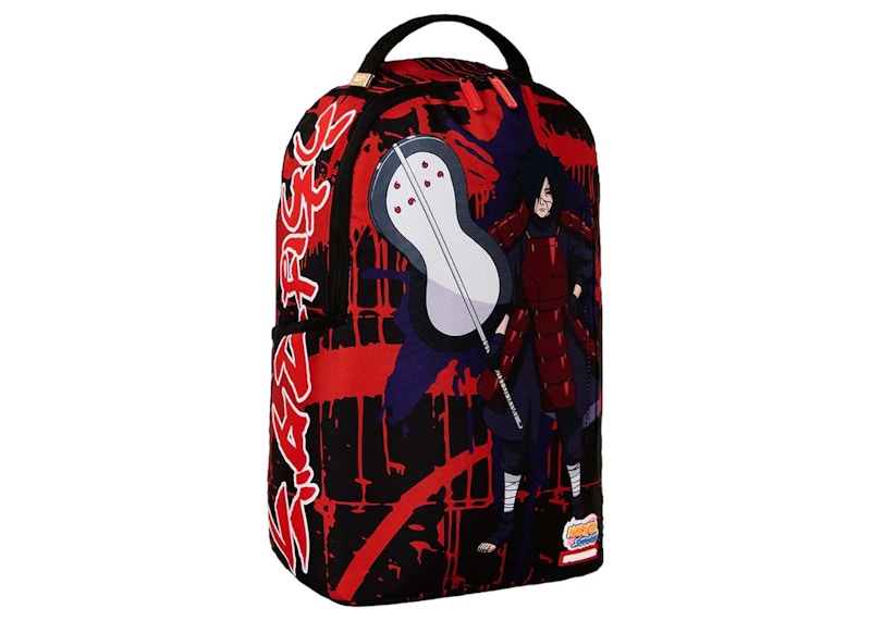 Sprayground x Naruto Madara Standtall (DLXSR) Backpack Red/Black
