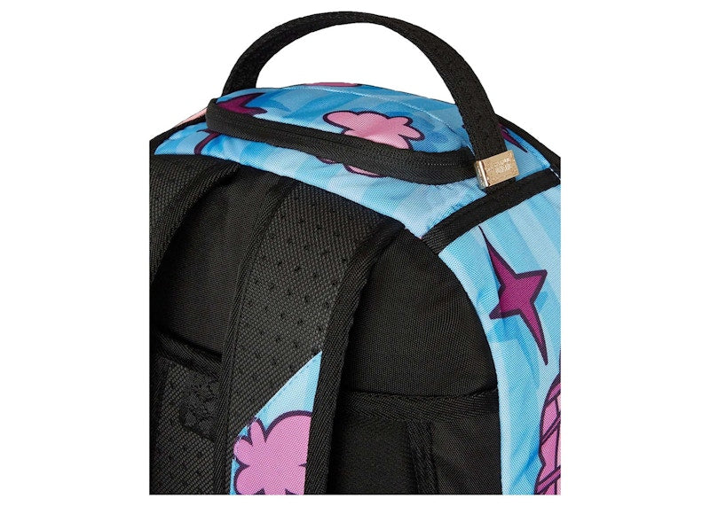 Sprayground x Pink Panther City Street Cloud Master Piece (DLXSR) Backpack Blue/Pink