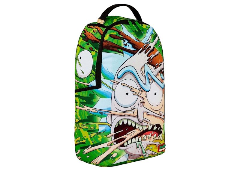 Sprayground x Rick & Morty Merge Diverge (DLXSR) Backpack Green