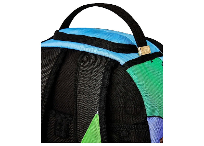 Sprayground x Smurfs Mushroom Village (DLXSR) Backpack Multi