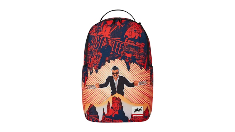 Sprayground x Stan Lee A Hero Backpack Multicolor