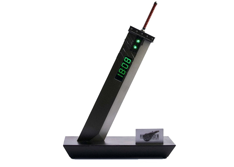 Square Enix Final Fantasy VII Remake Buster Sword Digital Clock
