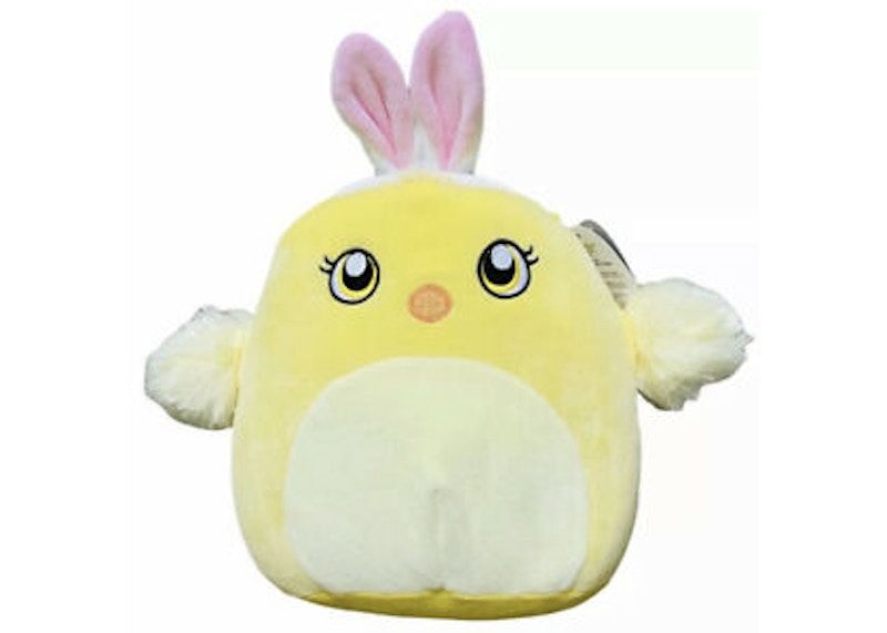 Squishmallow Aimee Chick With Bunny Ears 8 Inch Plush