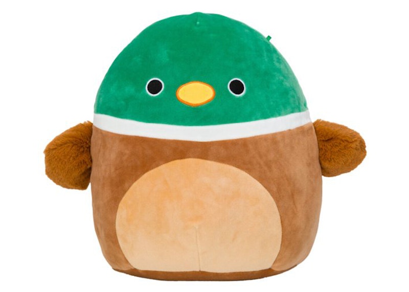 Squishmallow Avery The Mallard Duck 16 Inch Plush Green/Brown