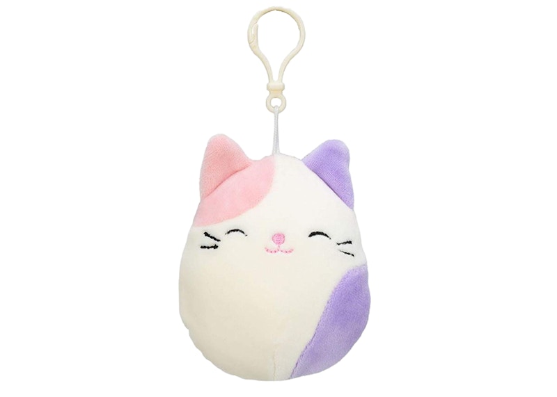 Squishmallow Charlotte The Cat 3.5 Inch Clip On Plush