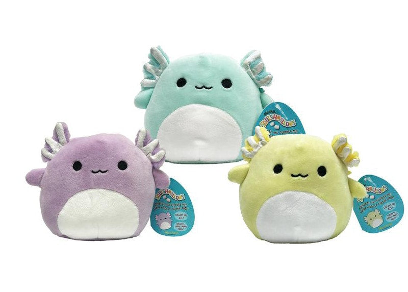 Squishmallow Easter Exclusive Axolotl Set 5 Inch (Set Of 3) Plush Multi