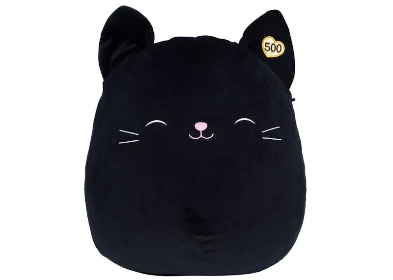 Squishmallow Jack The Black Cat 12 Inch Plush Black
