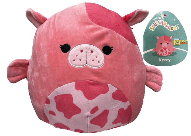Squishmallow Kerry the Seacow 12" 2022 SDCC Exclusive Plush Hot Pink